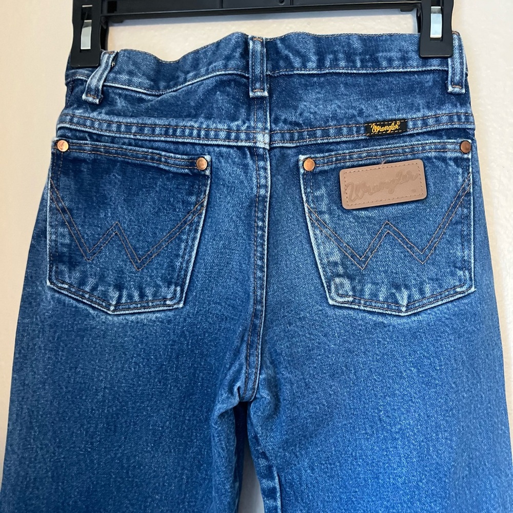 Boys 14 Regular Cowboy Cut Stonewashed Wrangler Brand Jeans